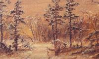 Jasper Francis Cropsey - Winter-Woodland